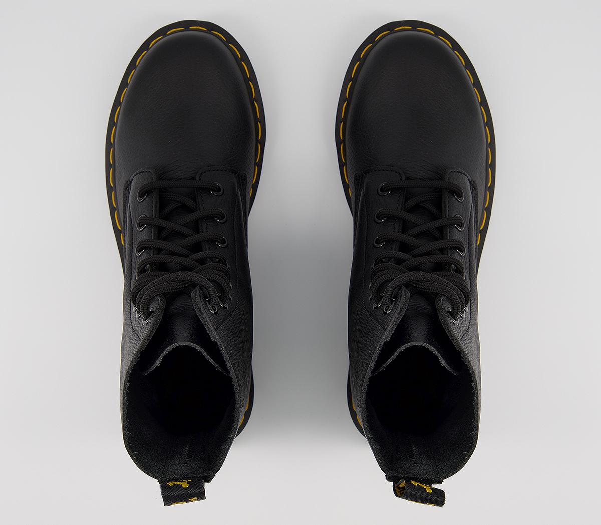 1460 pascal velvet 8 eye boot