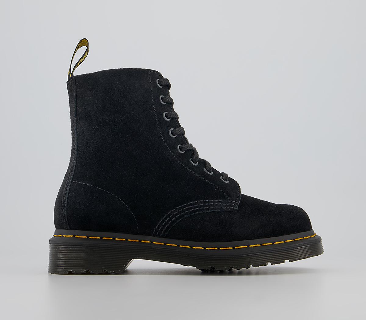 Dr. Martens8 Eyelet Lace Up Boots Dr. Martens8 Eyelet Lace Up BootsBlack Eh Suede Mb
