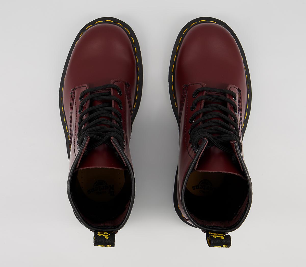 Dr. Martens8 Eyelet Lace Up BootsCherry Red