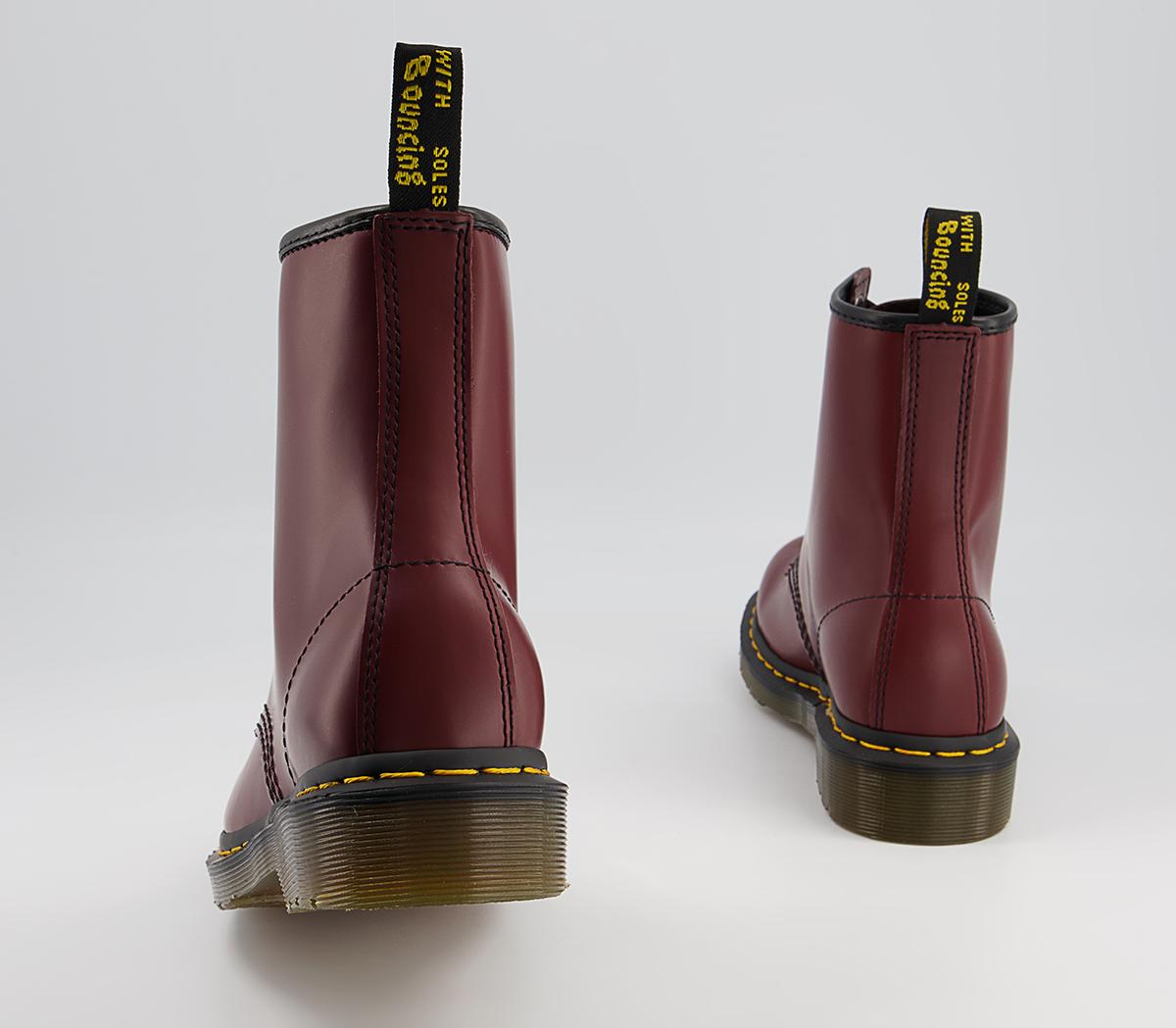 Dr. Martens8 Eyelet Lace Up BootsCherry Red