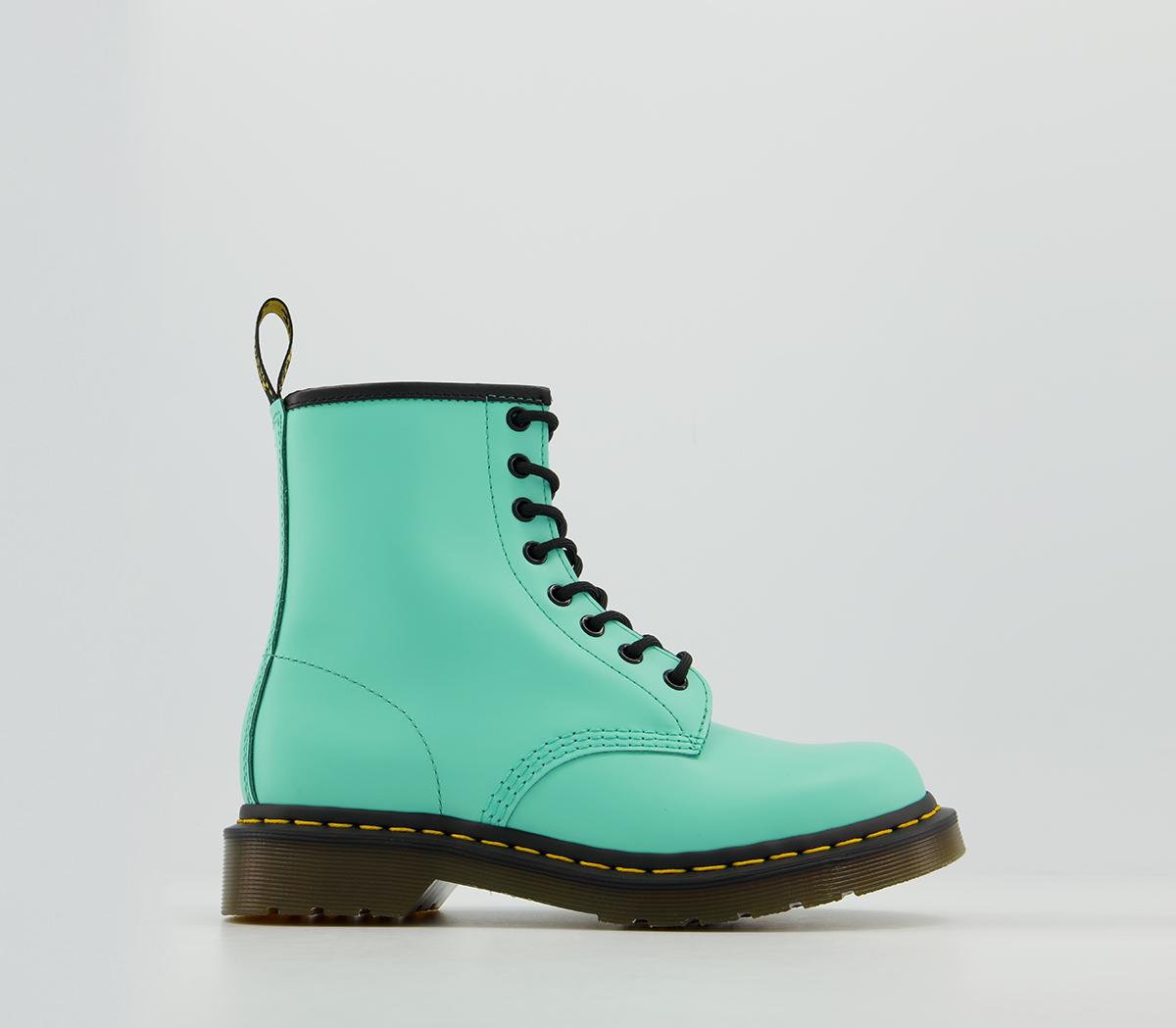 Dr. Martens8 Eyelet Lace Up BootsPeppermint Green