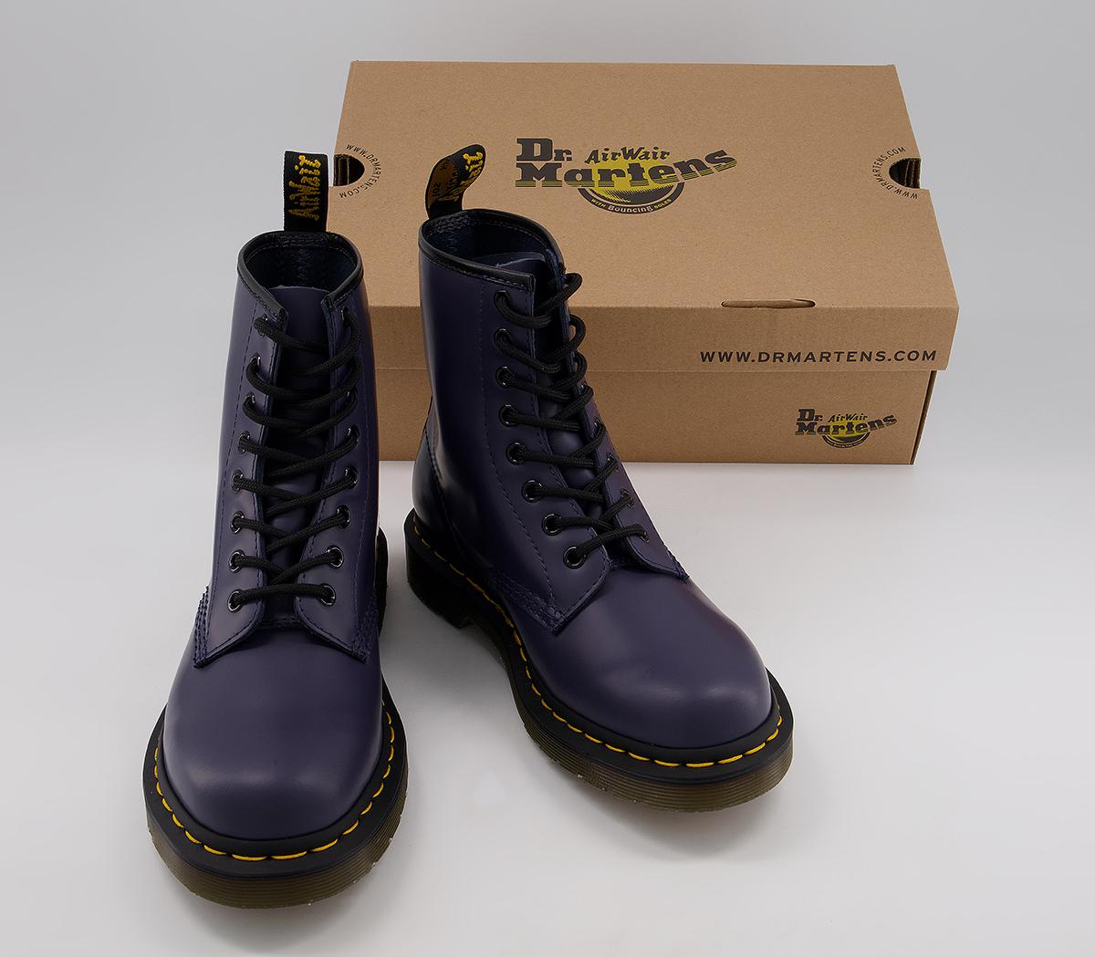 Dr. Martens 8 Eyelet Lace Up Boots Dr. Martens 8 Eyelet Lace Up Boots Indigo