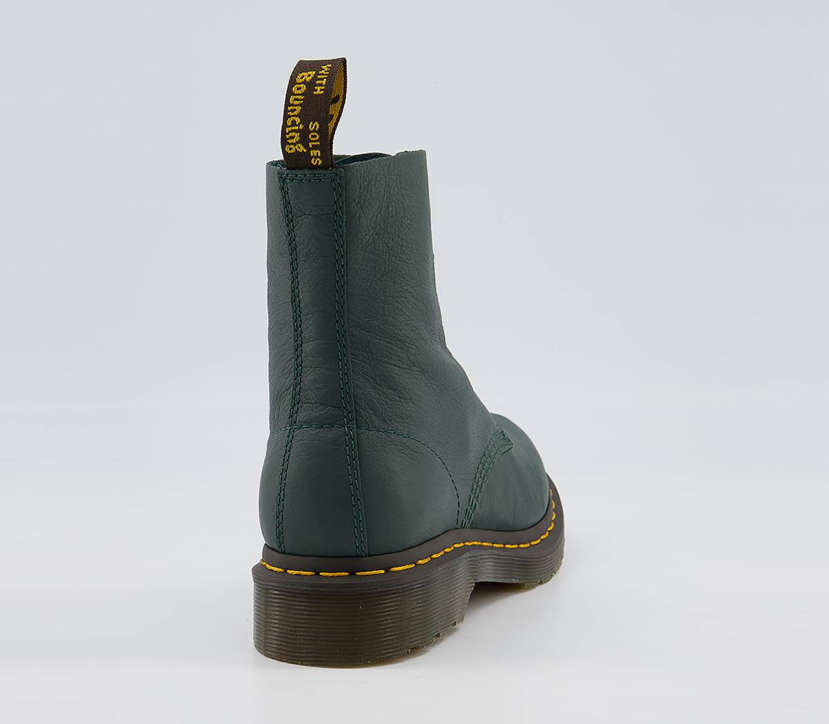Dr. Martens8 Eyelet Lace Up BootsPine Green Virginia