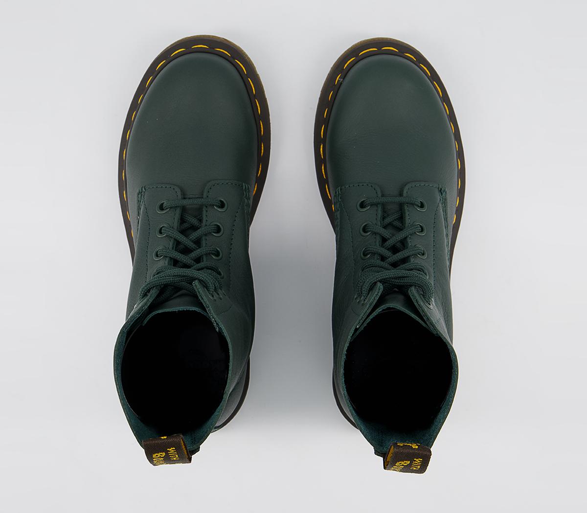 Dr. Martens8 Eyelet Lace Up BootsPine Green Virginia