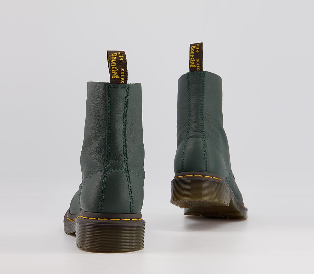 Dr. Martens8 Eyelet Lace Up BootsPine Green Virginia
