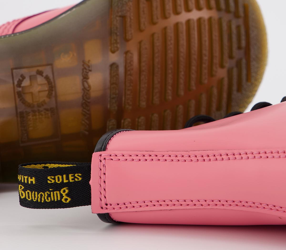 Dr. Martens8 Eyelet Lace Up BootsAcid Pink Smooth