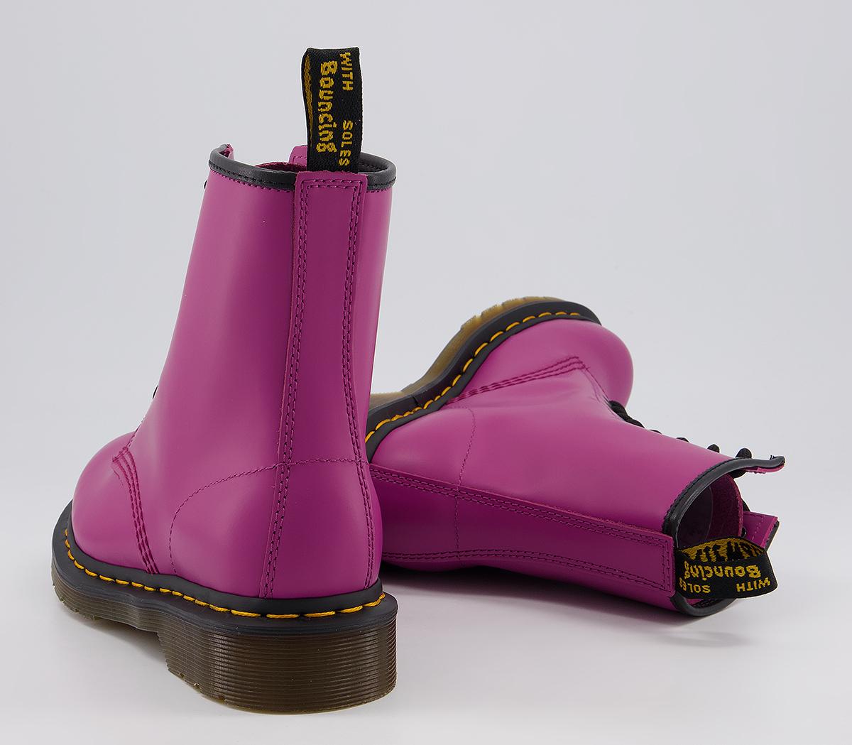 Dr. Martens 8 Eyelet Lace Up Boots Dr. Martens 8 Eyelet Lace Up Boots Fuchsia