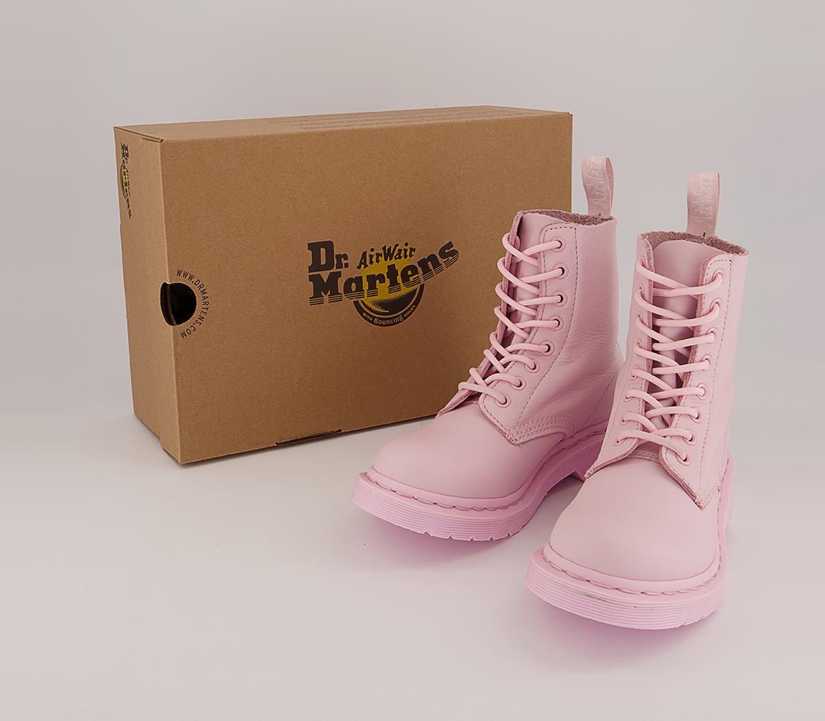 Dr. Martens8 Eyelet Lace Up Boots Dr. Martens8 Eyelet Lace Up BootsChalk Pink Virgina