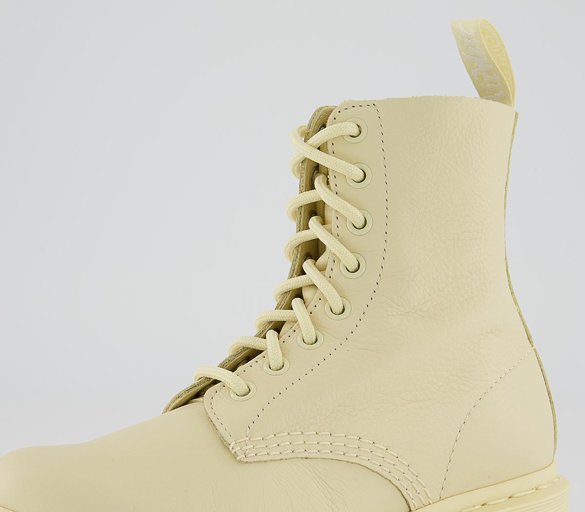 Dr. Martens 8 Eyelet Lace Up Boots Dr. Martens 8 Eyelet Lace Up Boots Toile Cream Virginia