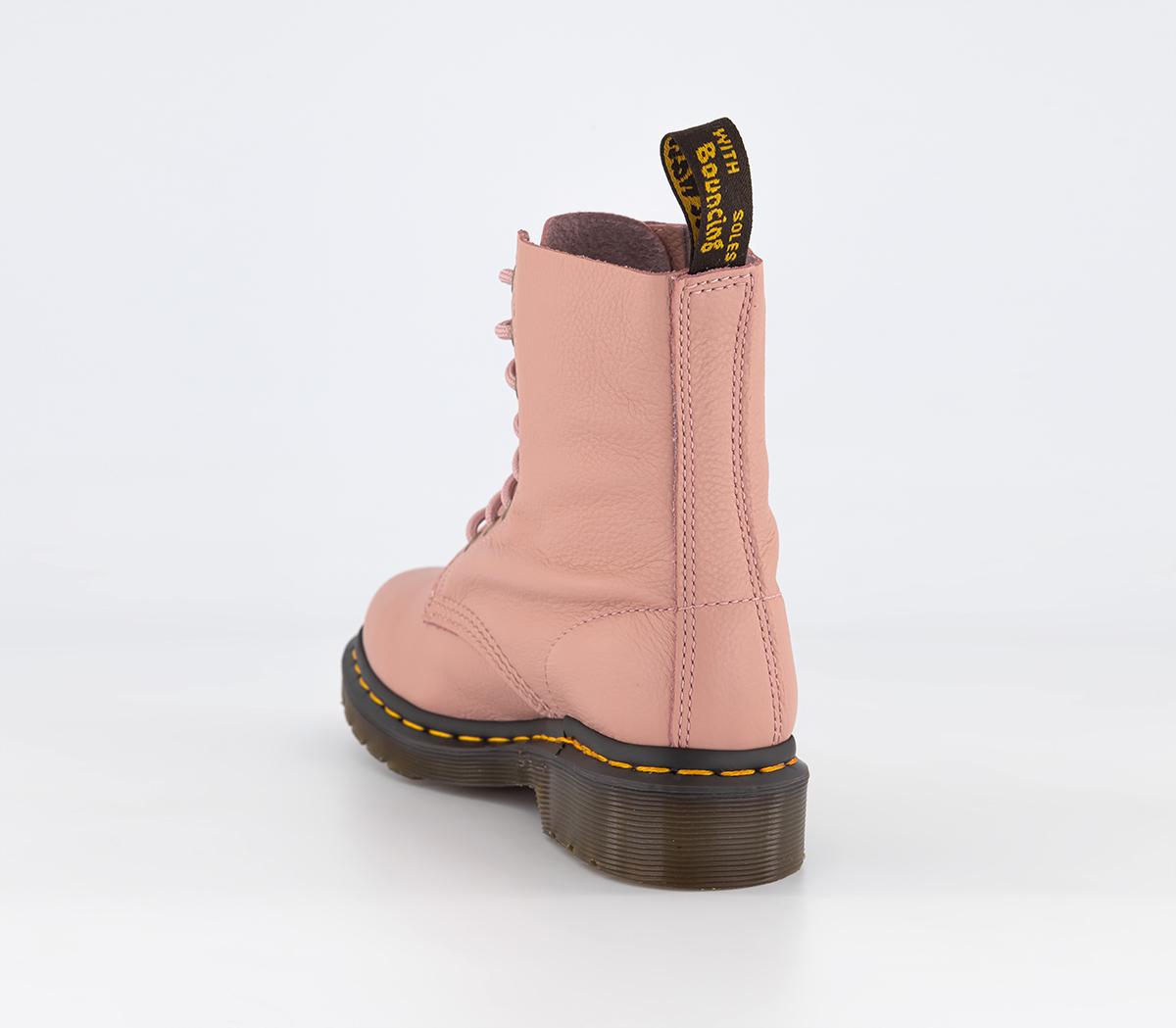 Dr. Martens 8 Eyelet Lace Up Boots Dr. Martens 8 Eyelet Lace Up Boots Peach Beige Virginia
