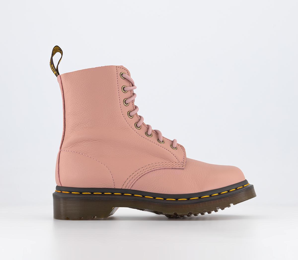 Dr. Martens8 Eyelet Lace Up Boots Dr. Martens8 Eyelet Lace Up BootsPeach Beige Virginia