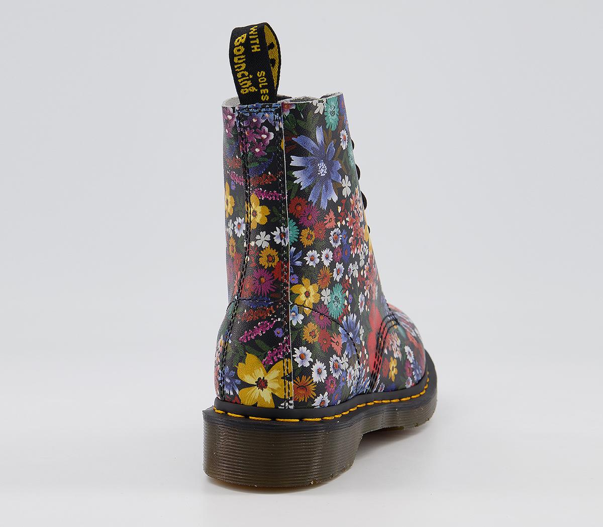 Dr. Martens8 Eyelet Lace Up BootsWanderlust Floral