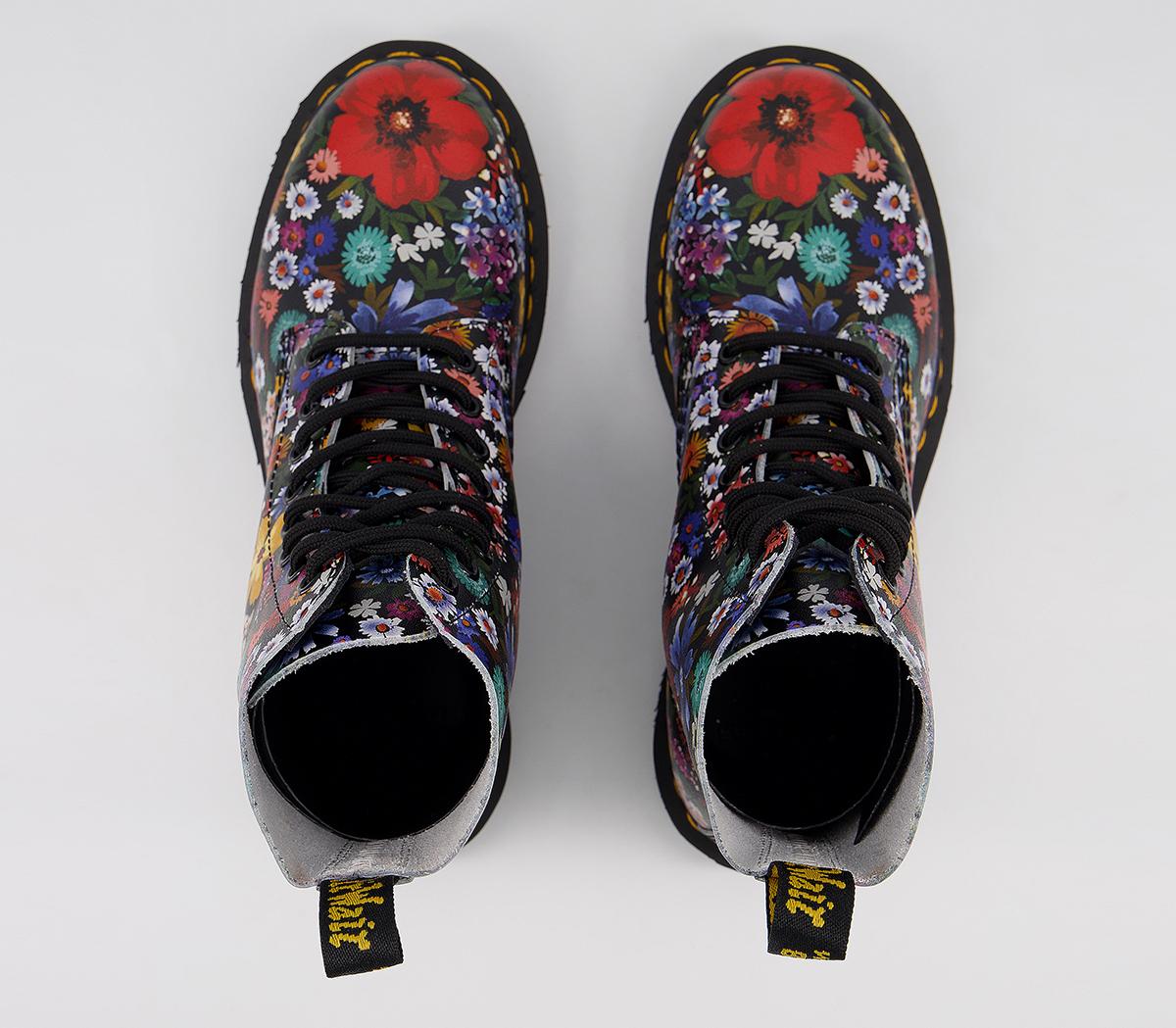 Dr. Martens8 Eyelet Lace Up BootsWanderlust Floral