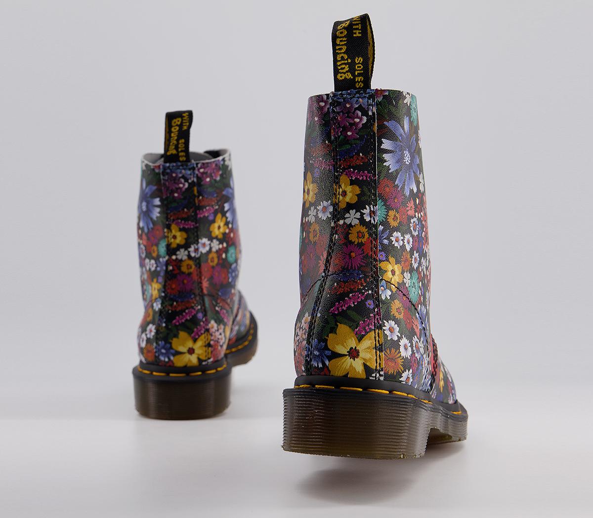 Dr. Martens8 Eyelet Lace Up BootsWanderlust Floral