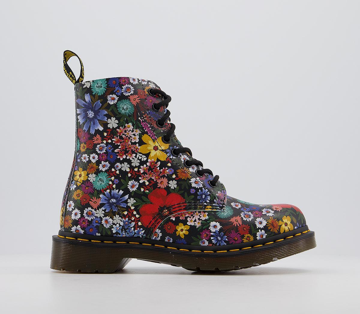 floral doctor martens