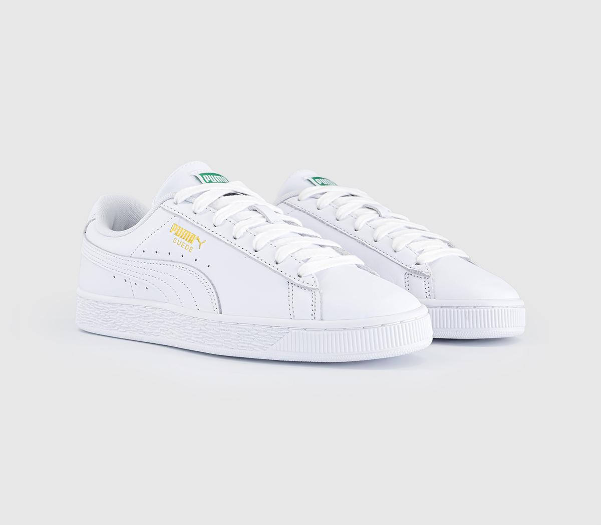 PUMASuede Classic TrainersWhite Archive Green