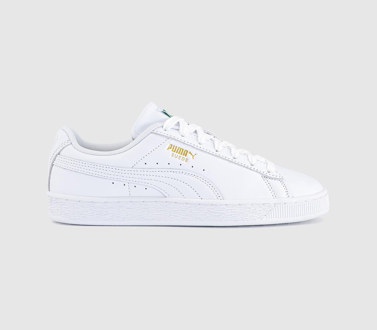 Puma Suede Classic Trainers Archive Green White in Women's Size 4.5, Offspring