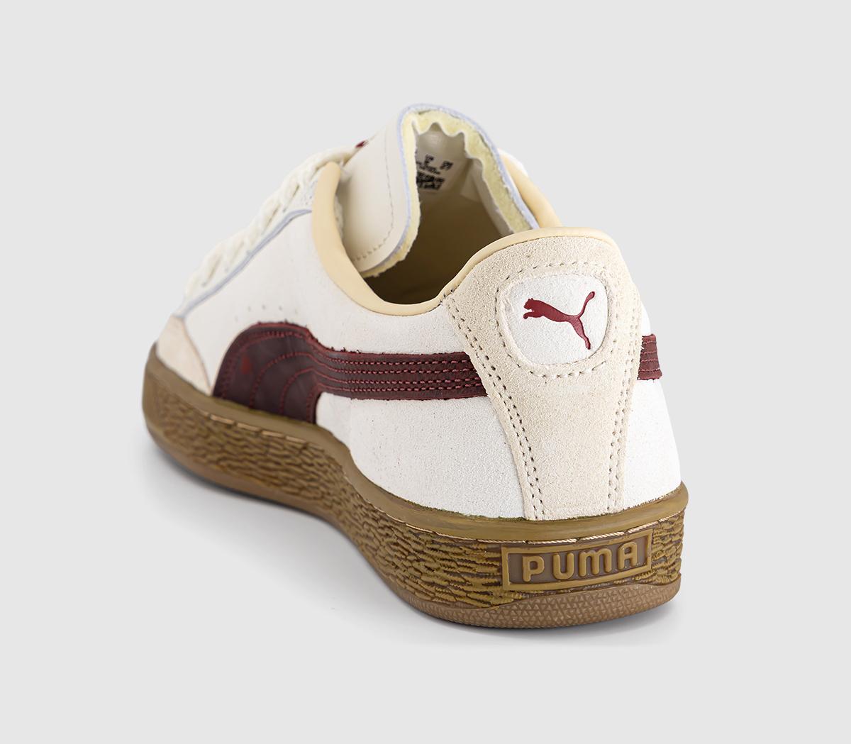 PUMASuede Classic TrainersNahmias Warm White Archive Gold For All Time Red
