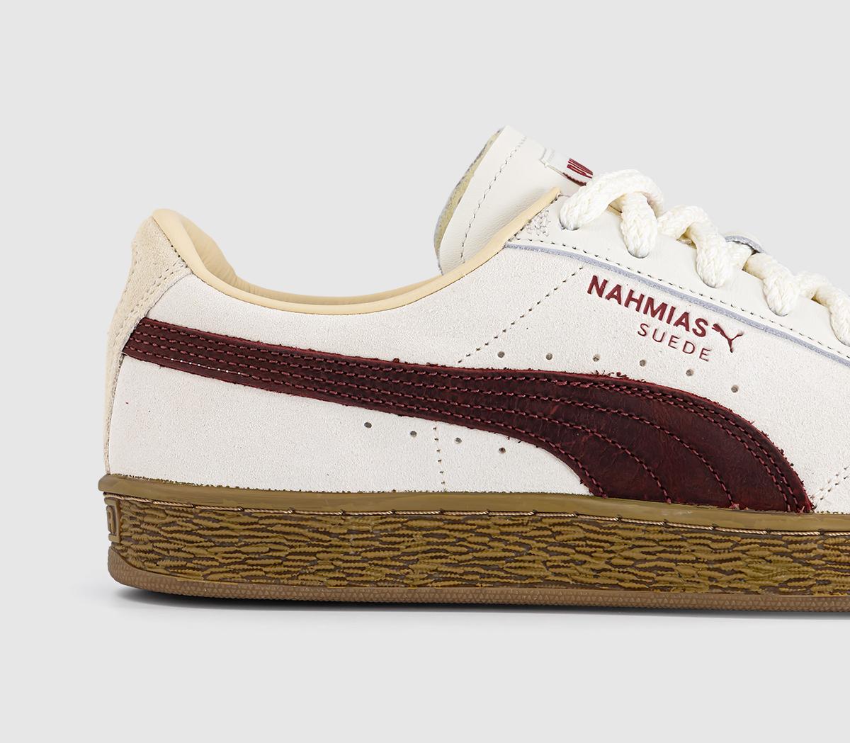 PUMASuede Classic TrainersNahmias Warm White Archive Gold For All Time Red