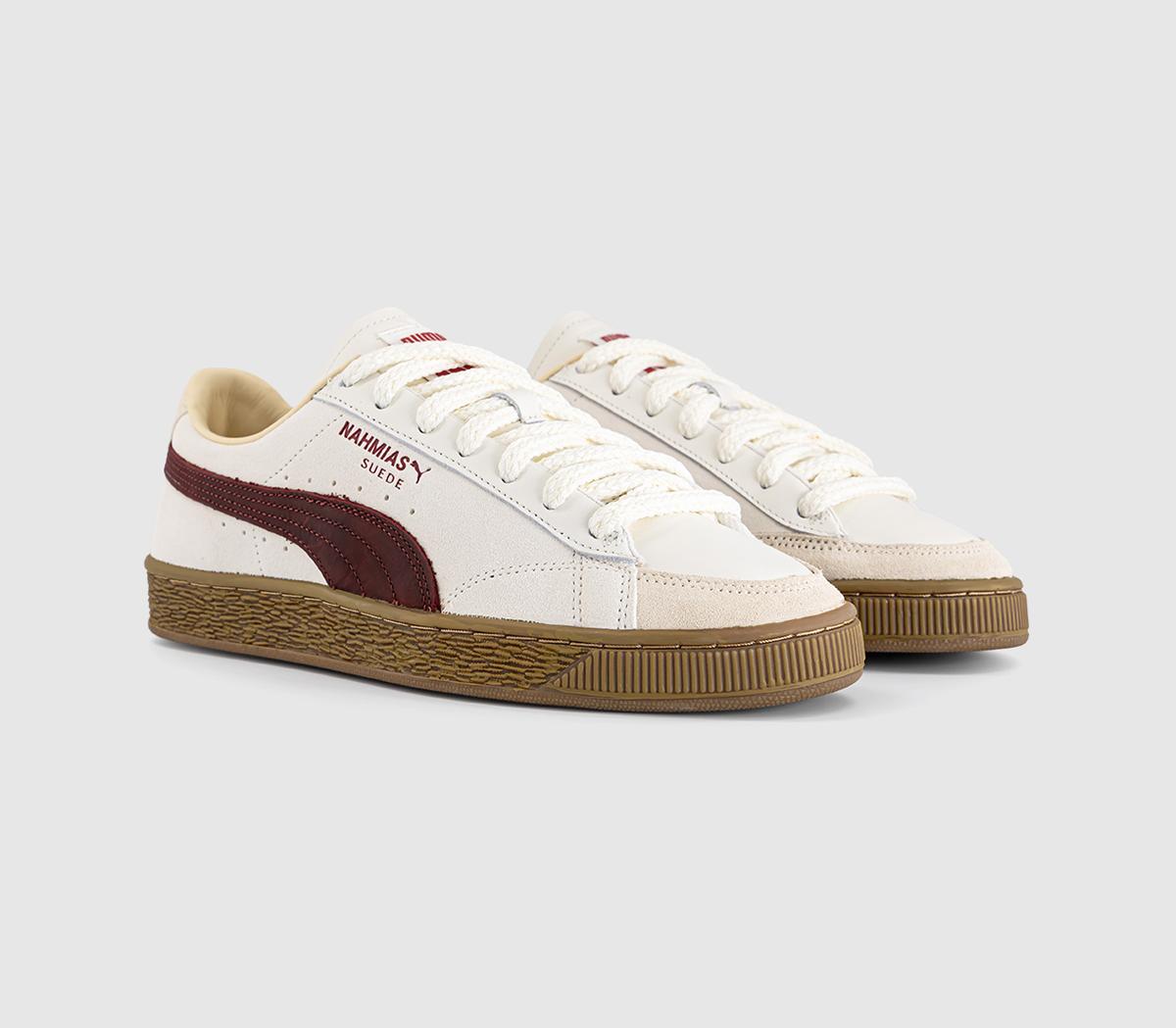 PUMASuede Classic TrainersNahmias Warm White Archive Gold For All Time Red