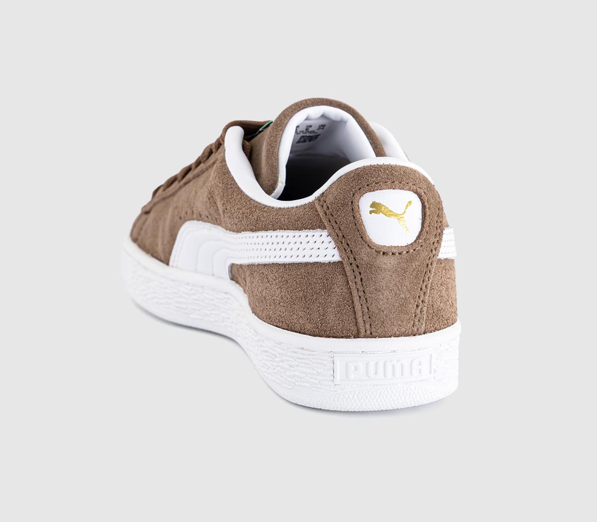 PUMASuede Classic TrainersHaute Coffee Warm White