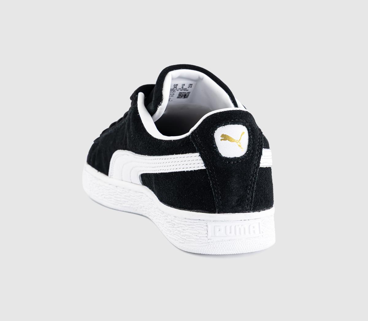 PUMASuede Classic TrainersBlack White
