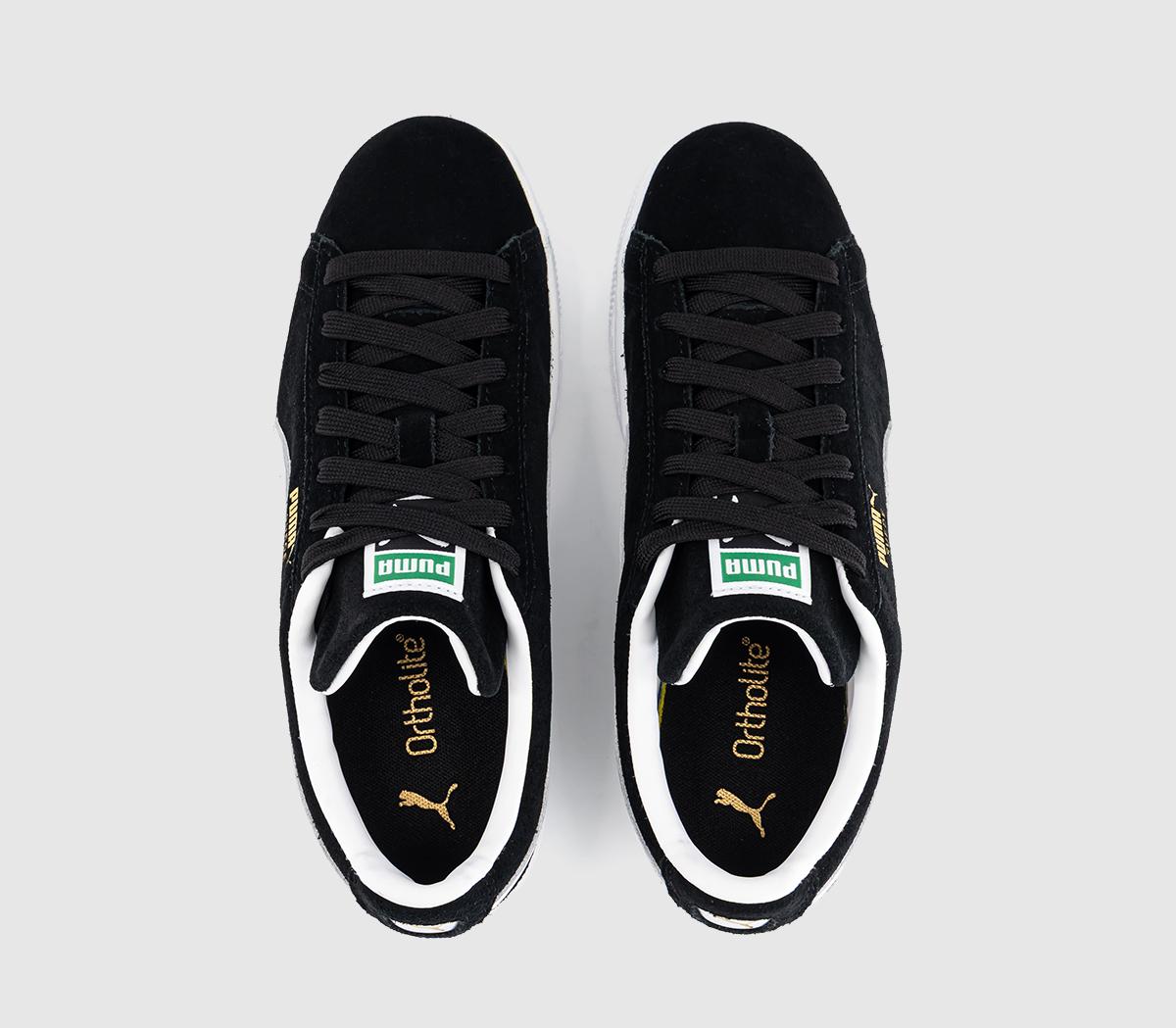 PUMASuede Classic TrainersBlack White
