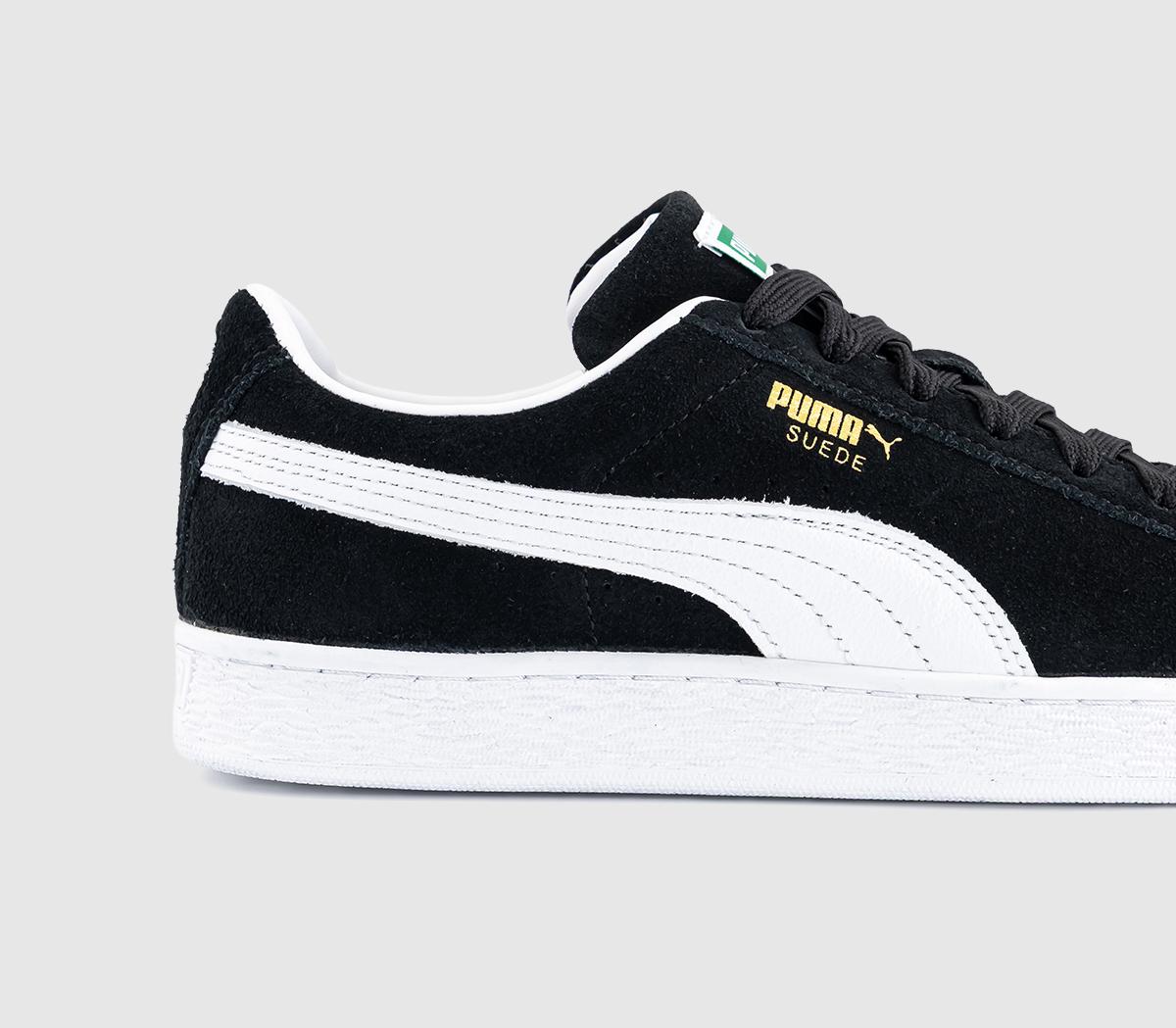 PUMASuede Classic TrainersBlack White
