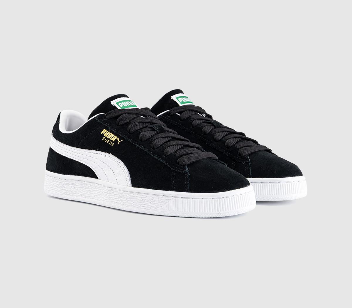 PUMASuede Classic TrainersBlack White