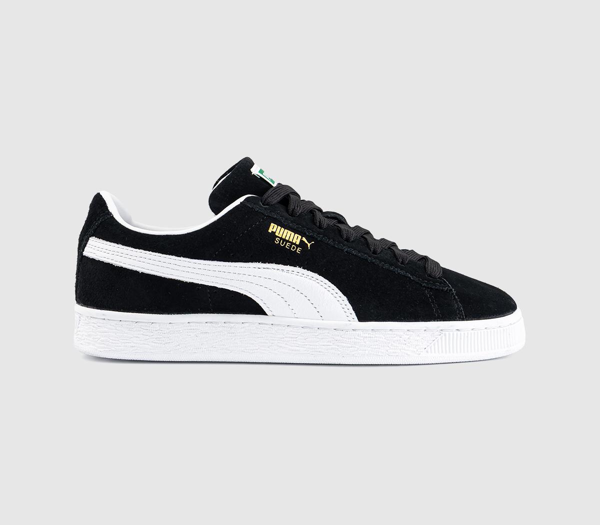 PUMASuede Classic TrainersBlack White