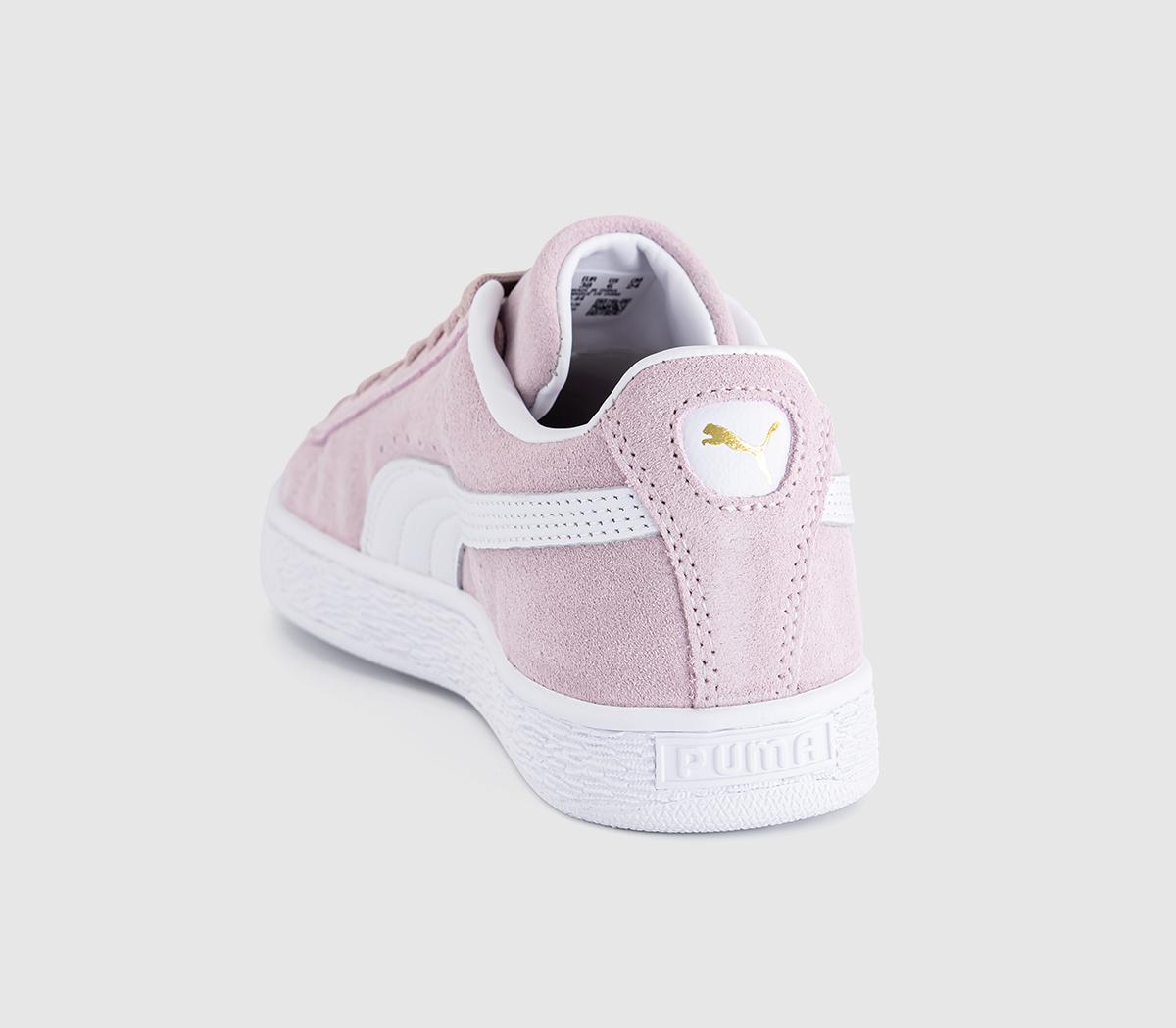 PUMASuede Classic TrainersMisty Pink White