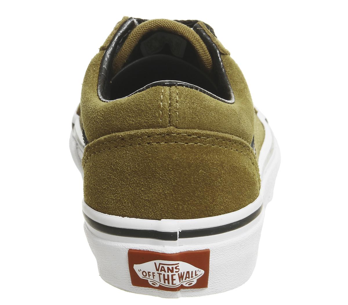 Vans Old Skool Lace Kids Trainers Vans Old Skool Lace Kids Trainers Cumin Black White