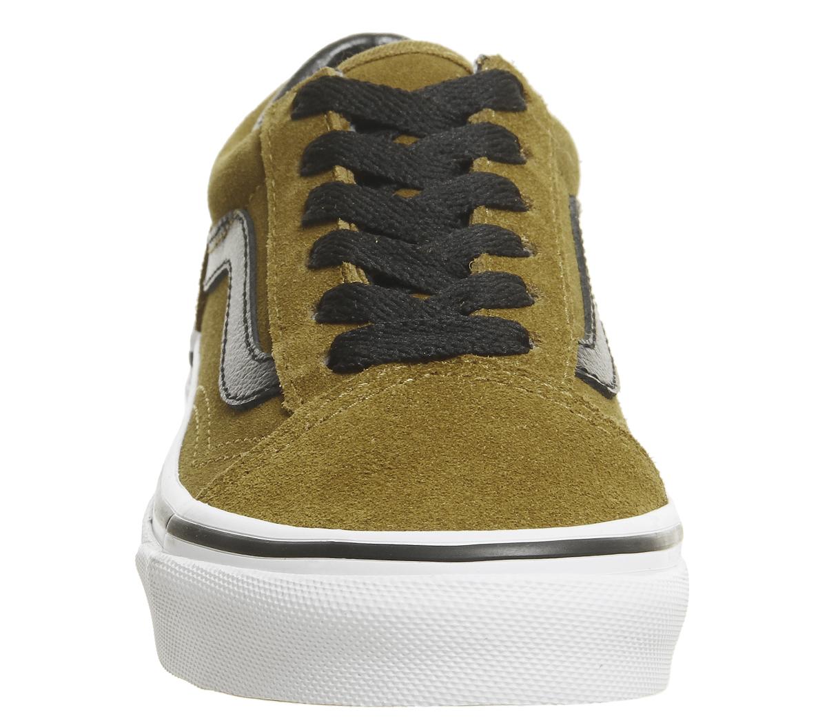 Vans Old Skool Lace Kids Trainers Vans Old Skool Lace Kids Trainers Cumin Black White