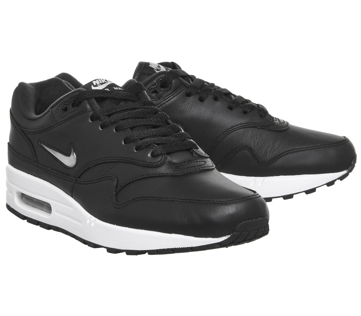 NikeAir Max 1 JewelBlack Metallic Silver