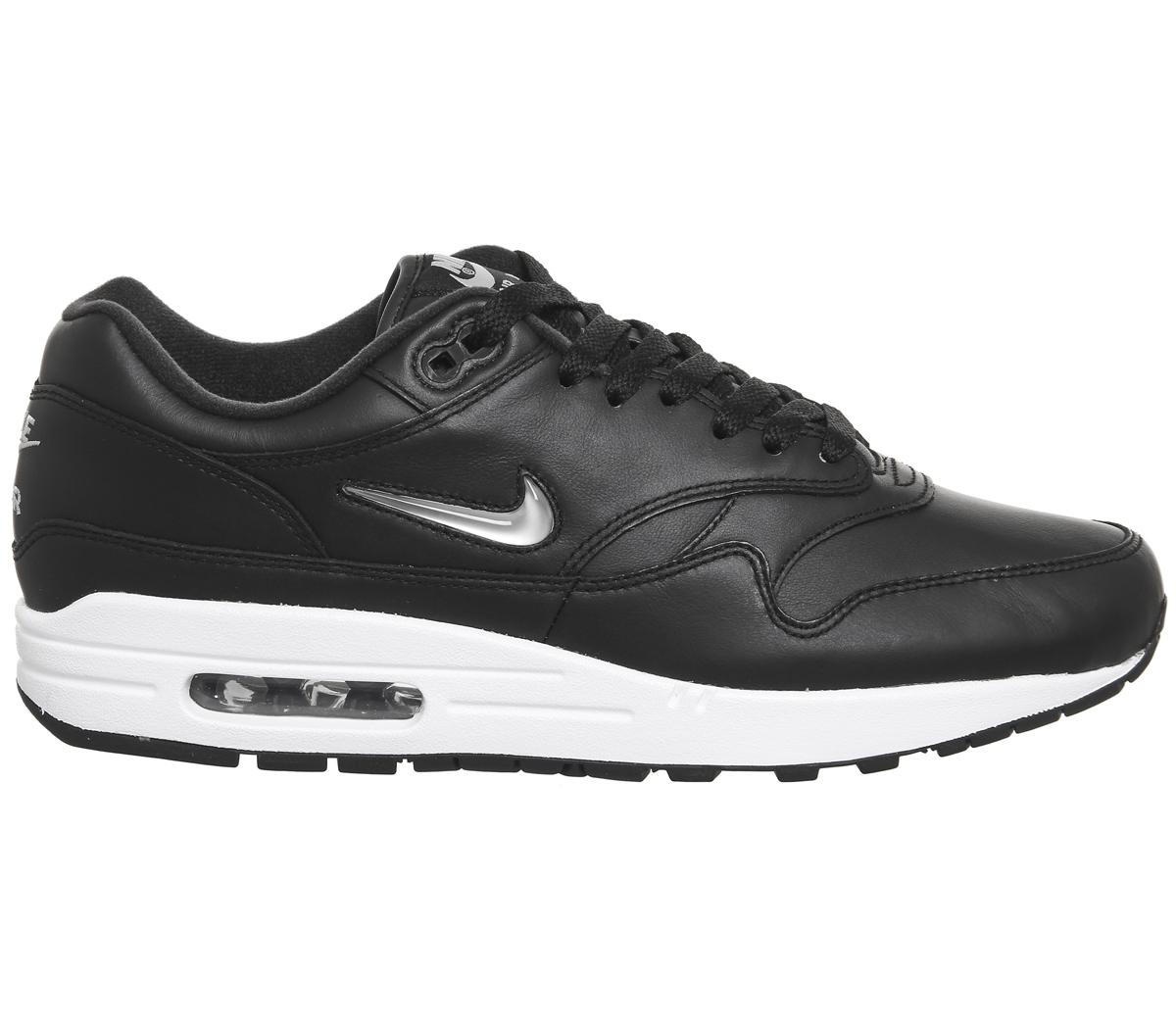 NikeAir Max 1 JewelBlack Metallic Silver
