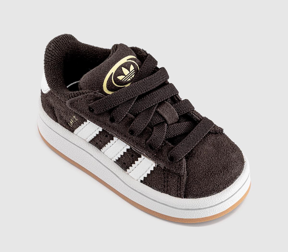 adidasCampus Infant TrainersCoffee White Gum