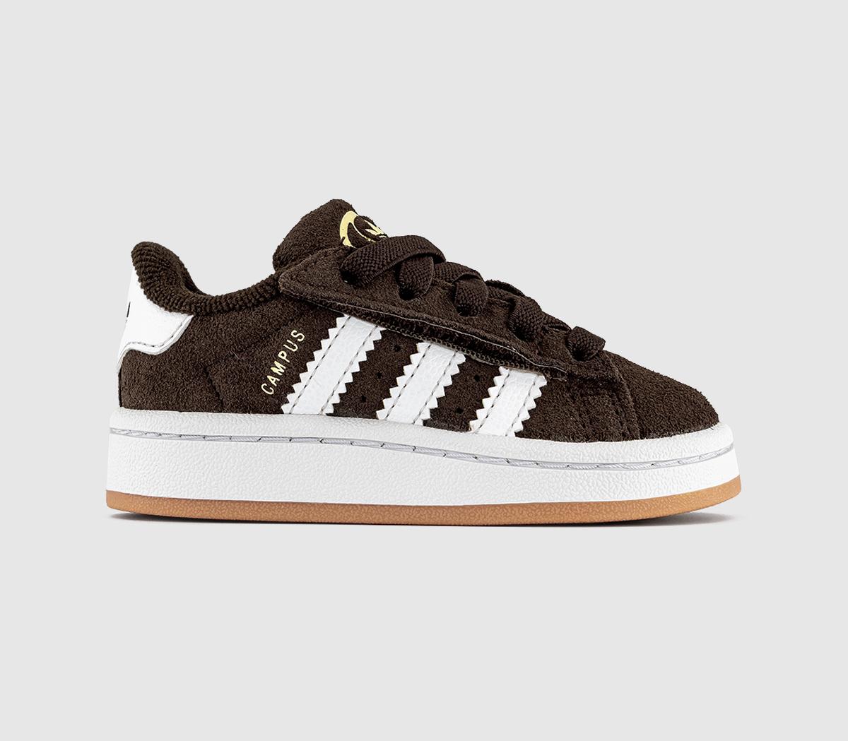 adidasCampus Infant TrainersCoffee White Gum