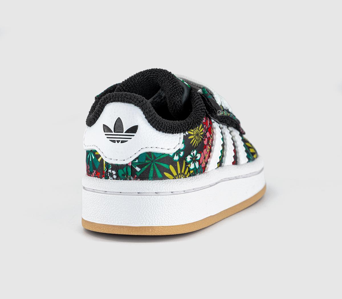 adidasCampus Infant TrainersBlack Gold Liberty