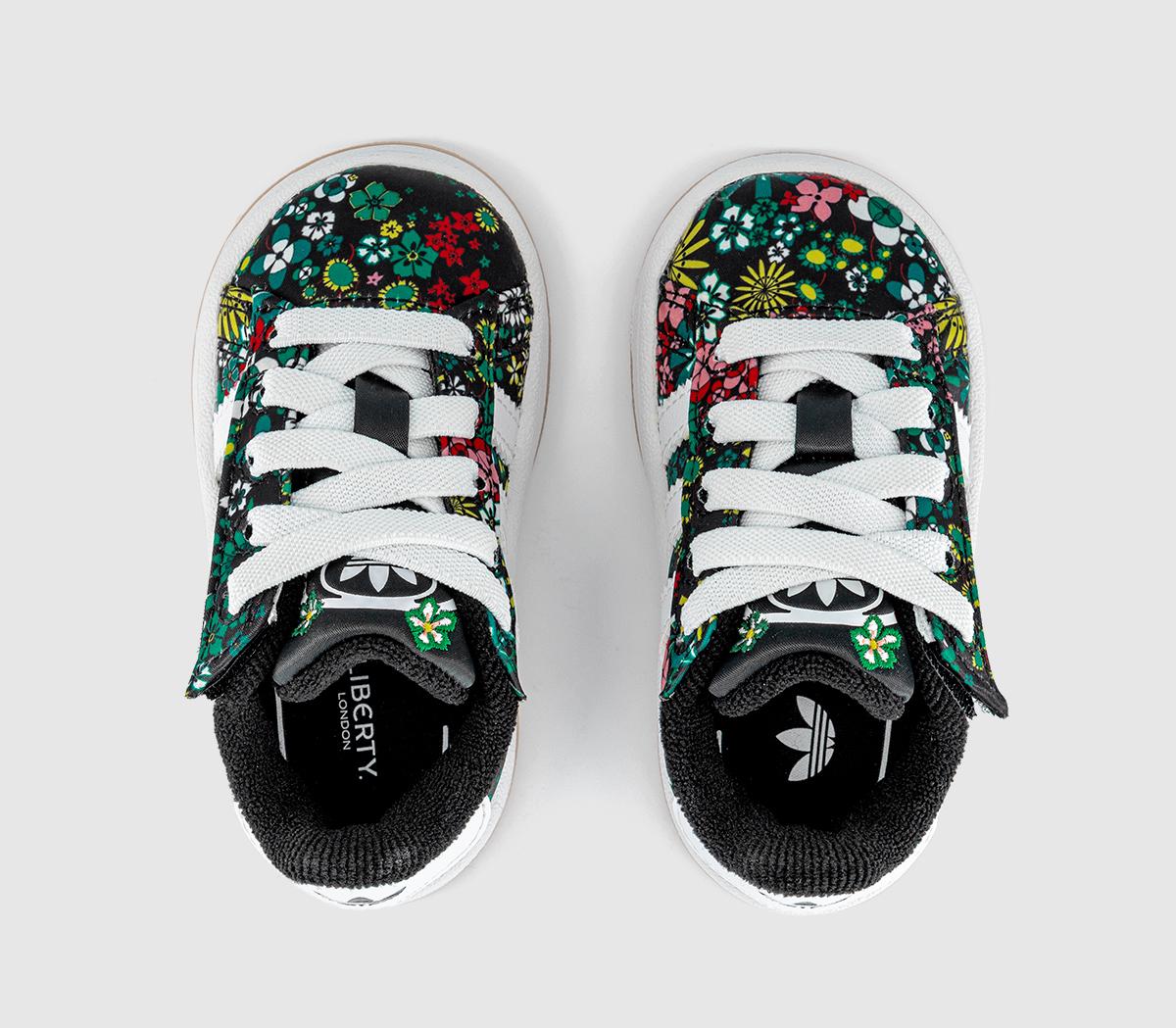 adidasCampus Infant TrainersBlack Gold Liberty