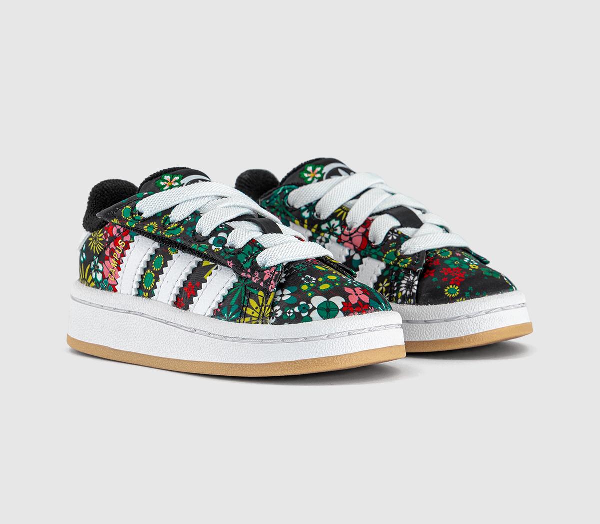 adidasCampus Infant TrainersBlack Gold Liberty