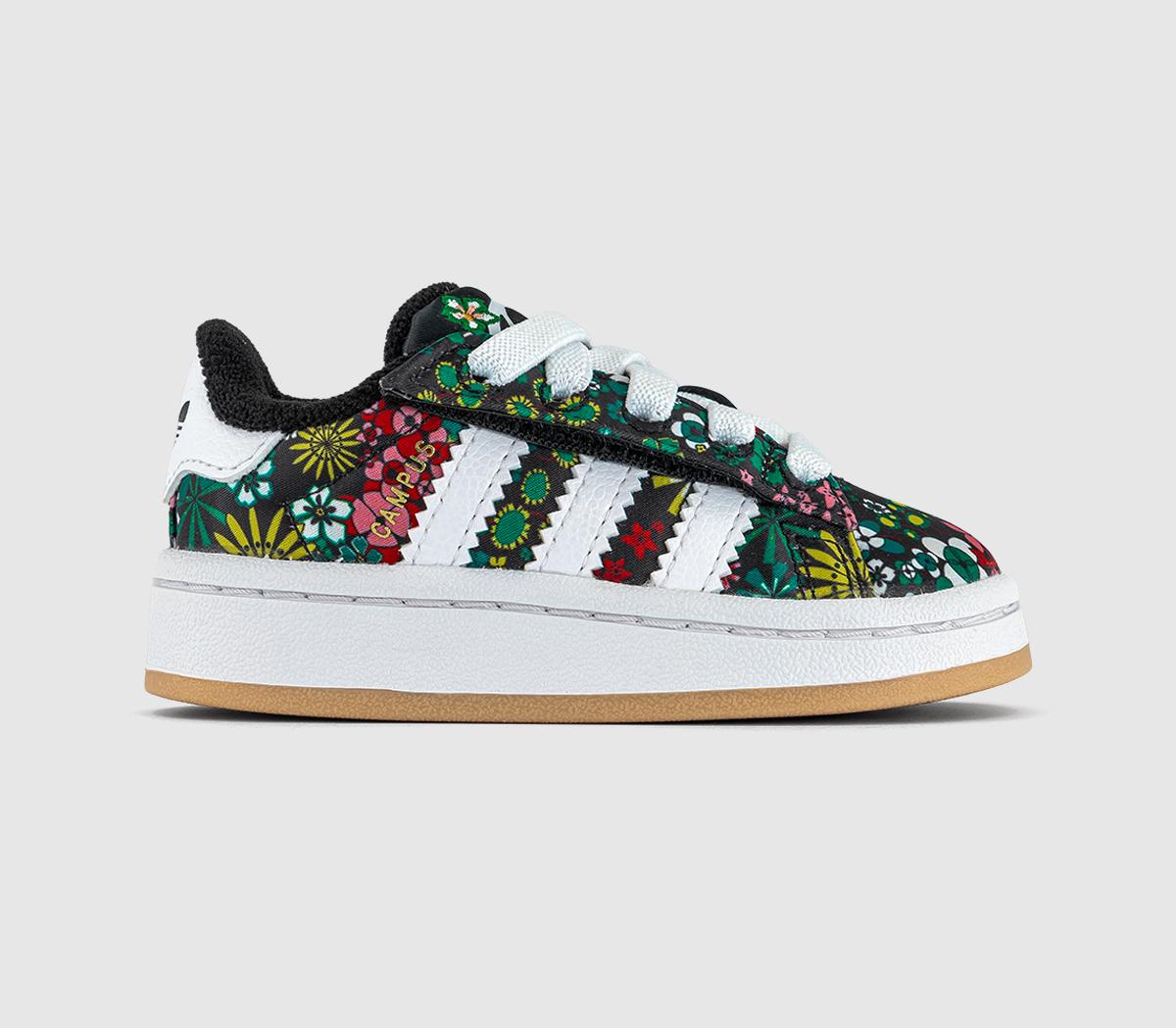 adidasCampus Infant TrainersBlack Gold Liberty