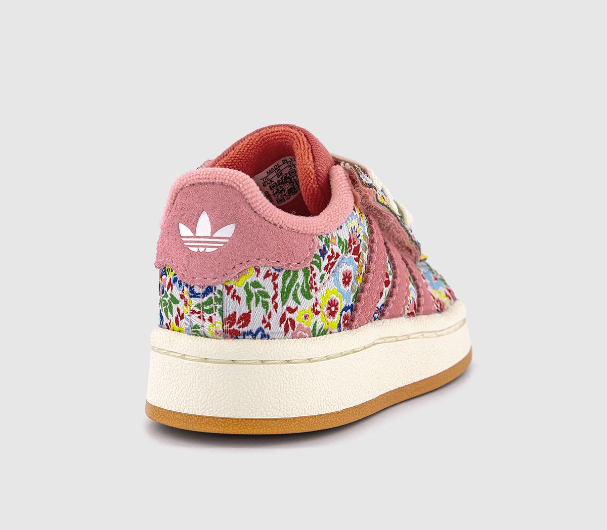 adidasCampus Infant Trainers adidasCampus Infant TrainersPink Flower