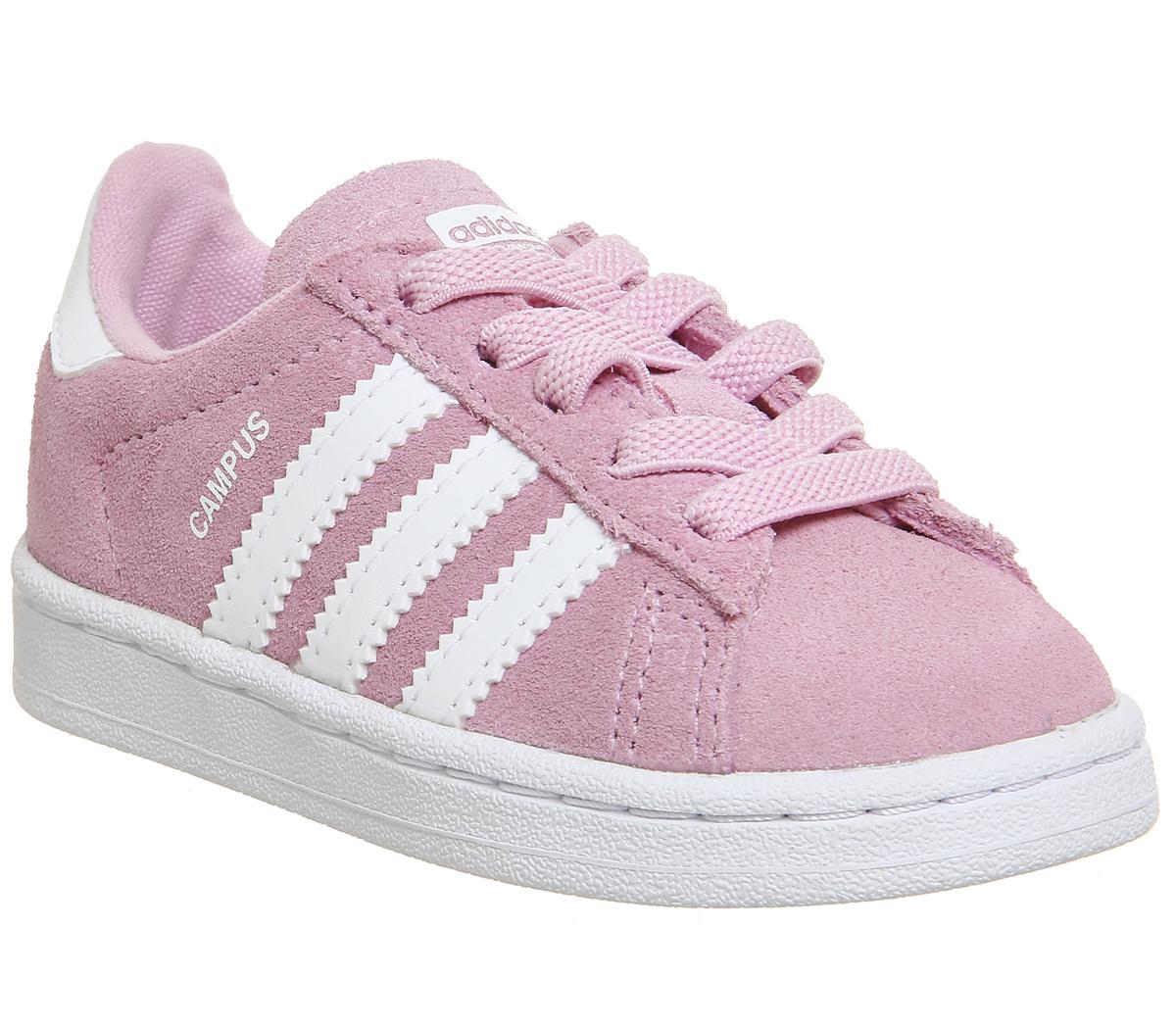 adidasCampus InfantFrost Pink White