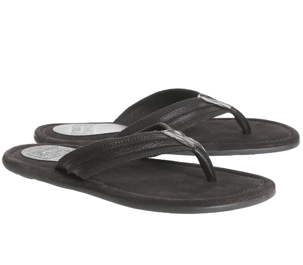 Ask the MissusFloyd Thong SandalBrown Leather