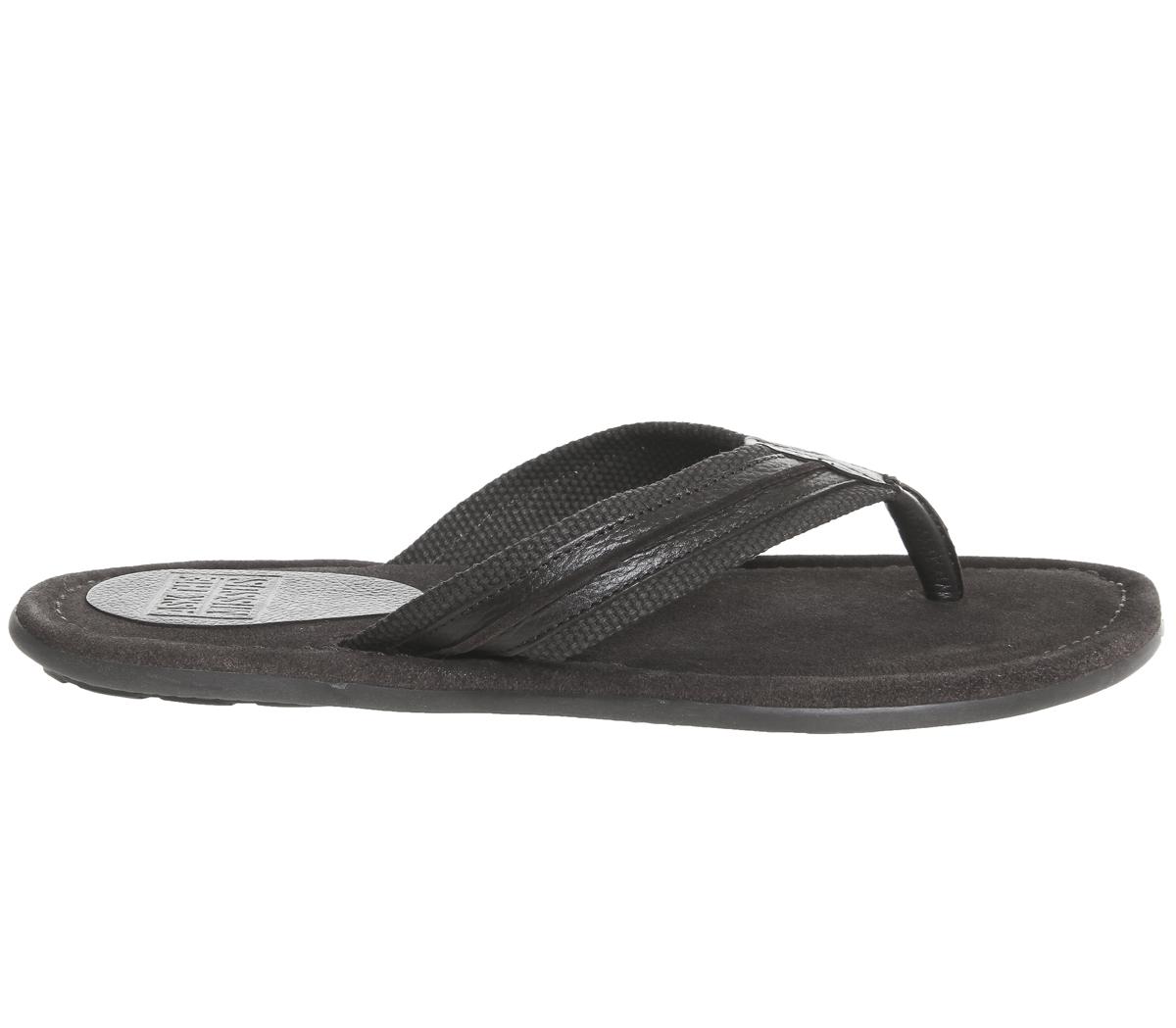 Ask the MissusFloyd Thong SandalBrown Leather