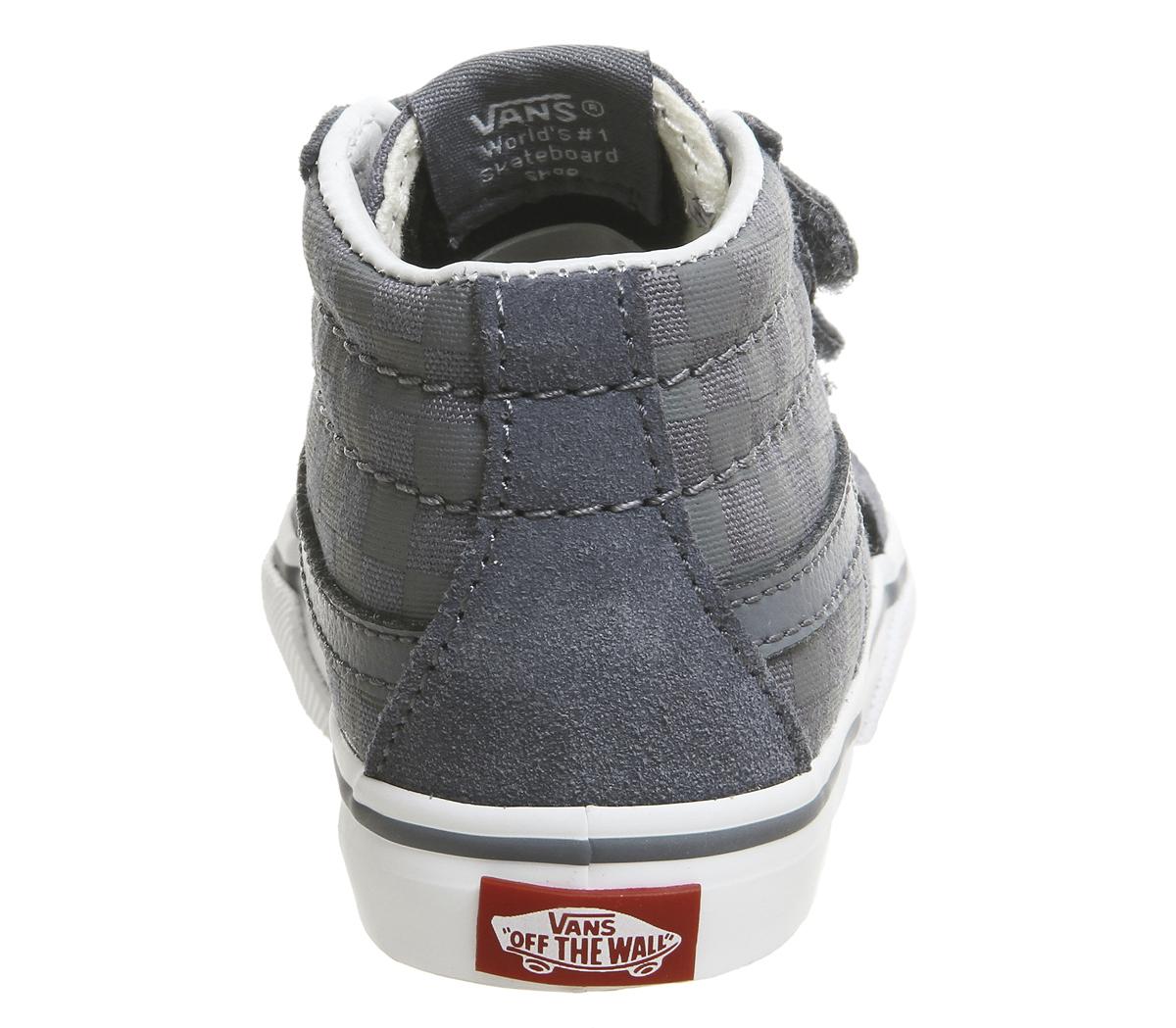 VansSk8 Mid Reissue Toddler VGrisaille Blue White