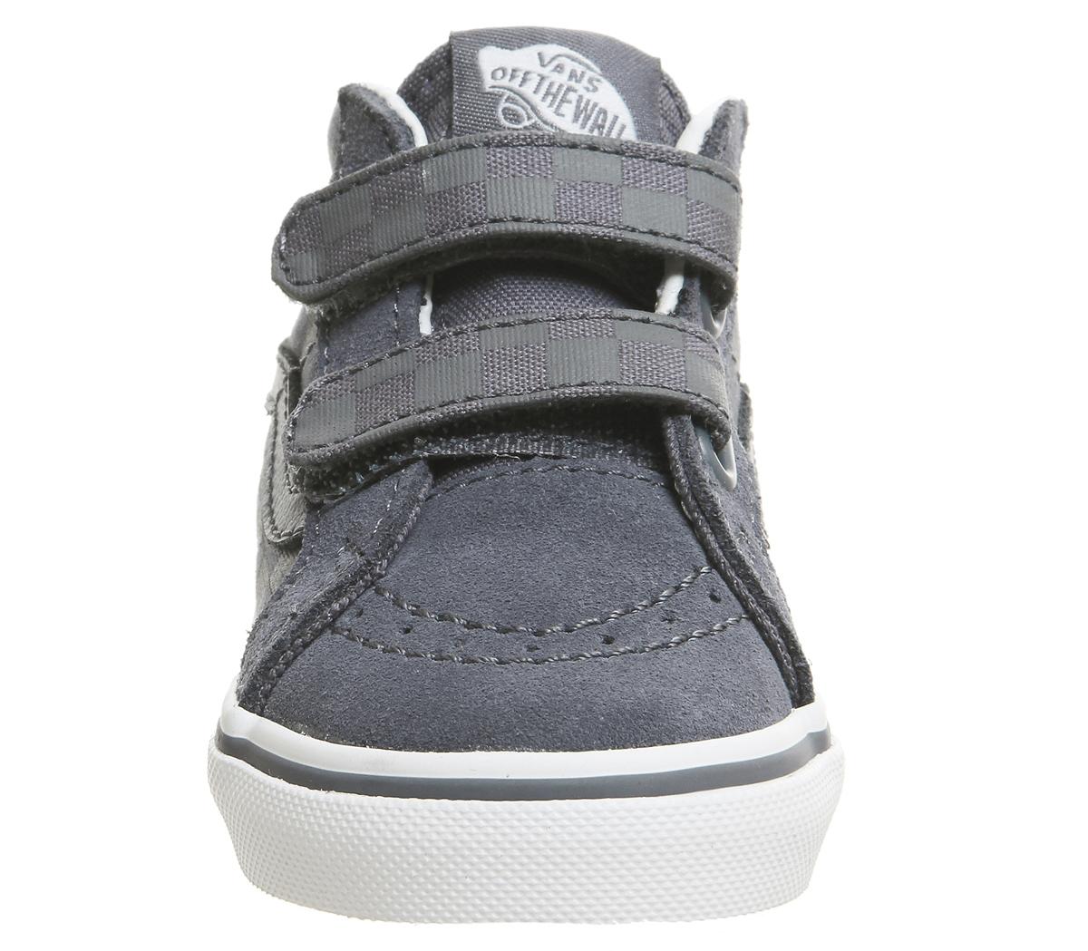VansSk8 Mid Reissue Toddler VGrisaille Blue White