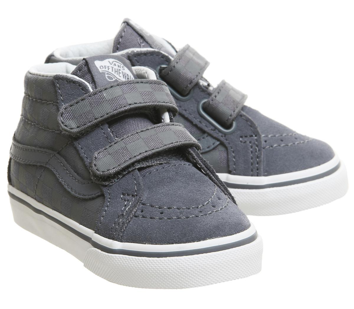 VansSk8 Mid Reissue Toddler VGrisaille Blue White