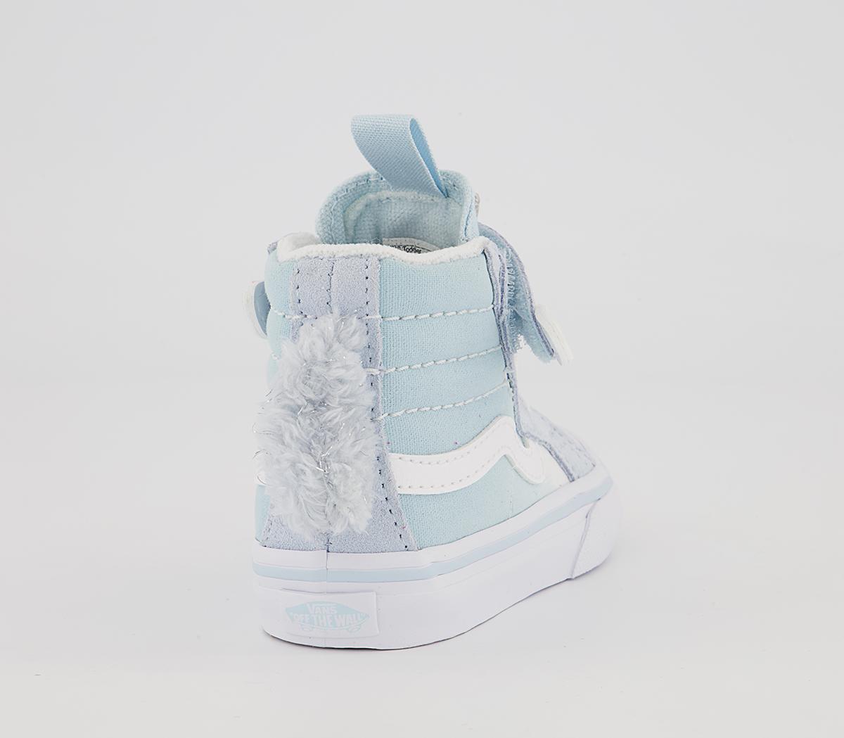Vans Sk8 Mid Reissue Toddler Trainers Vans Sk8 Mid Reissue Toddler Trainers Delicate Blue Unicorn
