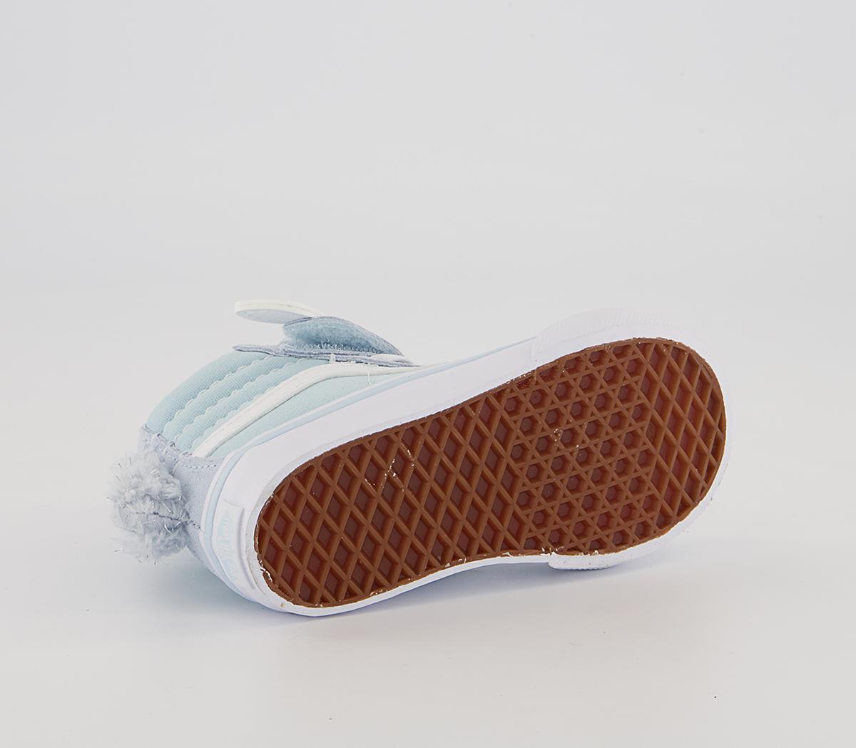 Vans Sk8 Mid Reissue Toddler Trainers Vans Sk8 Mid Reissue Toddler Trainers Delicate Blue Unicorn